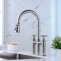 Pull Down Mixer Durable Brass Kitchen Taps